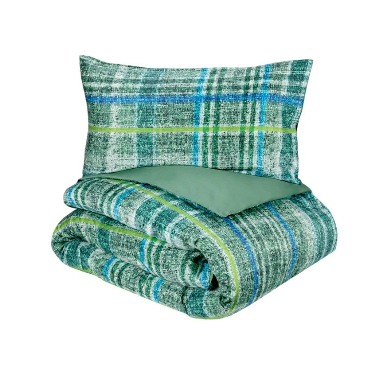 TARTAN Parure copripiumino